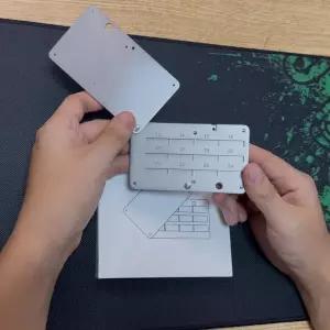 비트코인 지갑 저장 스토리지 월렛 철판 개인 메탈