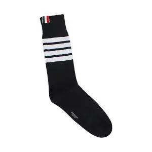 [톰브라운] 미드카프 삼선탭 블랙 삭스 149321344