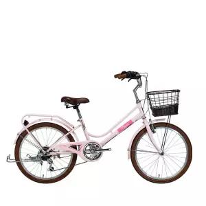 알톤 클래식 2207 / 22인치 바구니자전거 / 7단변속 / 여성용 학생용