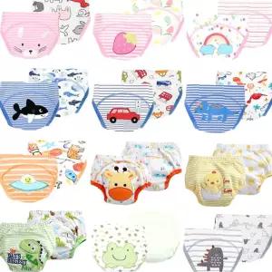 기저귀 무형광 2종1세트 조이멀티 순면 아기배변팬티 아동 배변훈련팬티 700218