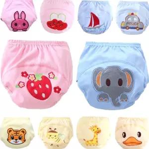 기저귀 아기팬티 4종세트 앙증맞은 순면 배변훈련팬티 203786