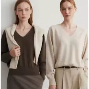 우먼 우먼캐시미어 100 홀가먼트 브이넥 니트 - 8 COLOR 147577