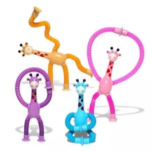 기린 팝잇 팝튜브 튜브 12개 튜브장난감