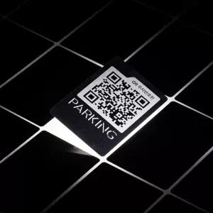 메이튼 QR 주차 번호판 자동차 안심번호 차량 알림판 새차선물 노드Q PVC