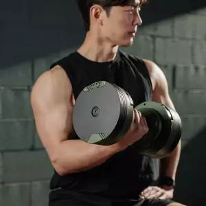 멜킨 그립톤 무게조절 덤벨 24kg 단위 1kg 중량 조립식 세트