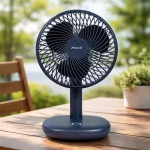신일 BLDC 무선 미니 탁상용 선풍기 3엽날개 자연풍 캠핑선풍기 SIF-NV04KP