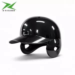 엑스필더 친환경 유광 양귀 헬멧 BK