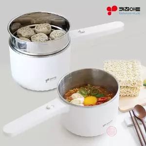 키친아트 1.2L 라면포트 전기쿠커 전기냄비 무선포트 전기포트 커피포트 멀티포트 전기주전자 티포트