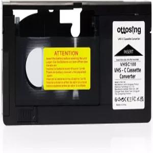 캠코더 모터식 VHS-C 테이프 어댑터 VCR 플레이어 비디오테이프 및 어댑터에서 디지털 변환 ( Hi8 8mm 또는