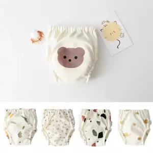 크림패턴 레몬 공룡 아동배변훈련팬티 랜덤2개 205058