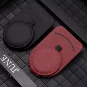 GDM 차량 카드포켓 선바이저 보관함 안경걸이 수납 포켓 주머니 정리 보관 케이스 그레이