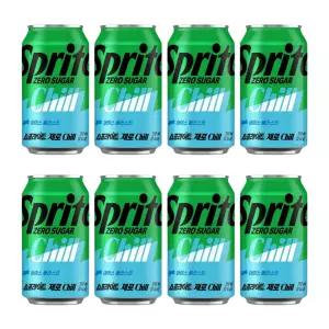 스프라이트 제로 chill 칠 350ml 24캔 아이스블라스트