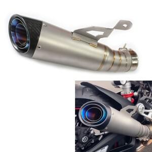 S1000RR 오토바이 배기 sc 카본 머플러, 스테인레스 스틸 파이프 슬립온 BMW 2019-2021 용