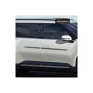 기아 EV9 부착형 도어가드 블랙 롱버전 1대분 순정품같은 피팅감 2278939 옵시디언 J