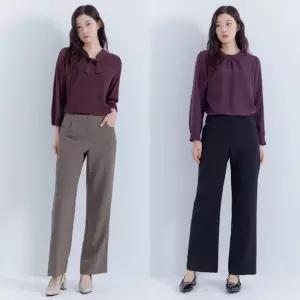 지센 여성 비즈 장식 와이드 팬츠 LFPTP901