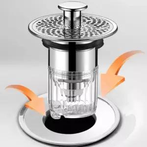 방지 머리카락 냄새트랩 벌레 물마개 캡 세면대