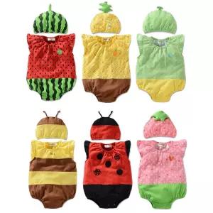 아기바디수트 과일n곤충 민소매 바디수트 2종세트203571