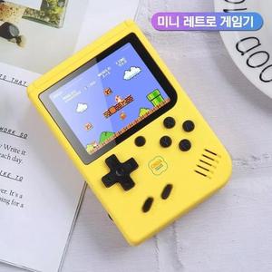 시오니프렌즈 휴대용 레트로 미니 오락실 게임기 8비트 추억의게임 500게임 -구매를 환영