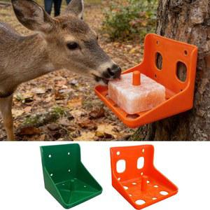 말용 젖돌통 소금 블록 미네랄통 홀더 염소 미네랄 가축용 트레이