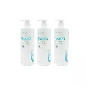 바이오쿨 스포츠젤 펌프형 500ml 3개 아이스젤 쿨링젤 마사지크림 아이스겔 대용량 2273097 J