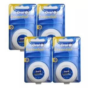 오랄비 에션셜 왁스 치실 50m x 4개