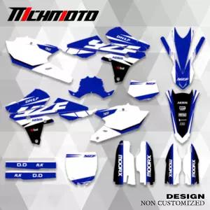 MCHMFG For YAMAHA 14-18 YZ250F 15-18 YZ250FX WRF250 14-17 YZ450F 오토바이 팀 그래픽 데칼 및 스티커
