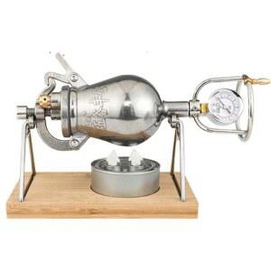 가정용 뻥튀기 기계 튀밥 팝콘 간식메이커 100ml 스텐레스 튀기기 접시 안주 팝콘머신