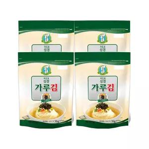 [지도표성경김 본사] 가루김 70g x 4봉