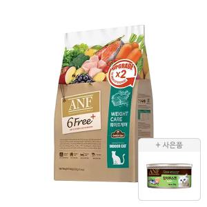 ANF 6free 플러스 인도어 캣 웨이트케어 5.6kg, 1개+증정(에이앤에프캔 캣 참치무스, 1개)