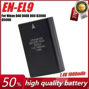 니콘 D40 D3000 7.4V 1000mAh EN-EL9 카메라 배터리