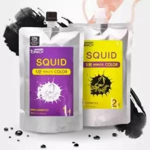 5분 새치염색 오징어먹물 염색약