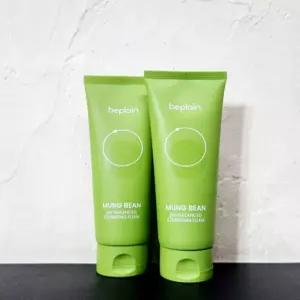 비플레인 녹두 약산성 클렌징폼 160ml 2개