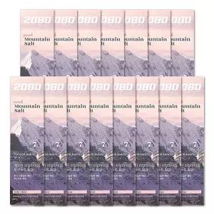 히말라야 핑크솔트 치약 15개 2080 잇몸 구취 치석 불소 미백 입냄새제거