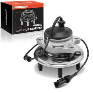 A-Premium 재규어 XF 09-13, XFR 10-15, XJ 10-19, XJR 14-17, XJR575 18-19, XK 및 XKR XKR-S 12-15, S-타입 00-08과 호환되는 5러그가 있는 프론트 휠 베어링 허브 어셈블리