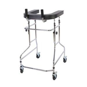 보행기 워커바 걷기 용워커 미끄럼방지 손잡이 훈련 2륜 지팡이