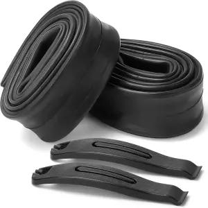 27.5인치 x 1.75/1.95/2.10/2.125 자전거 타이어 슈레이더 밸브가 장착된 산악 내부 튜브 2PCS 레버에