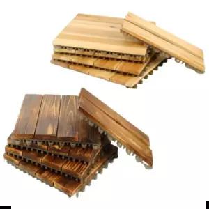 편백나무원목마루 편백나무 조립식 마루 바닥재 12개입 셀프 인테리어