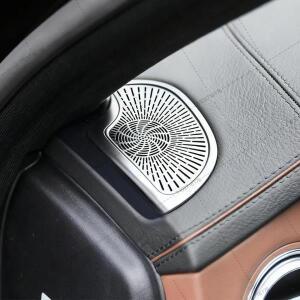 메르세데스-벤츠 W222 S-클래스 실내 개조 대시보드 에어컨 통풍구 장식 먼지 커버 (2014-2020년식)에 적합