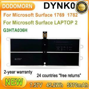 마이크로소프트 서피스 랩탑용 노트북 배터리 DYNK01 M1769 2-LQL-00015 1782 2 2-DAG-00123 G3HTA036H 45.