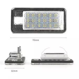 차량용실내등 아우디 번호판 LED 라이선스 램프