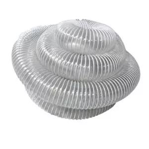 플렉시블 투명 주름관 엑셀관 강선 배기 자바라 덕트 호스 목공 집진기 환기 배관