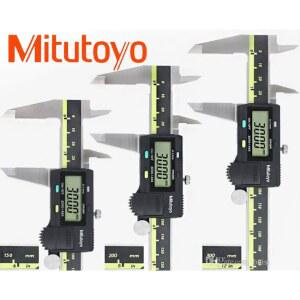 Mitutoyo 캘리퍼스 디지털 버니어 켈리퍼 LCD 전자 측정 스테인레스 피난처 칼 도구 150mm 500 196 30