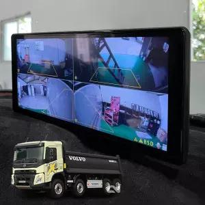 볼보 FMX덤프 호환 4채널블랙박스 트럭커