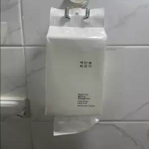 변기 안막히는 물에 잘 녹는 뽑아쓰는 천연펄프 휴지 3겹 백만봉화장지 화이트 8팩