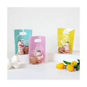 부활절계란꾸미기 부활절 손잡이비닐가방 중 KJ25 디자인3종랜덤 20매1세트 부활절계란포장지 부활절포장