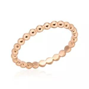 [비앤비골드] 14K 2mm 볼 체인 레이어드 반지 RSS23176