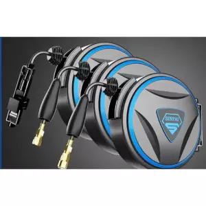 자동워터릴 세차 워터 급수 고압호스 벽부착 권취기