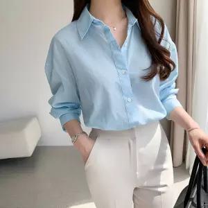 (뮬랑) M. 샤인 아사면 셔츠 (5col)[셔츠C0227Q79]