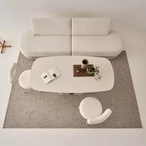 리바트 가닉 패브릭 리빙다이닝 일자형 소파