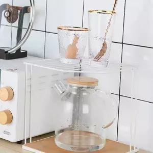 철제 주방 선반 다용도 모서리 조리대 주방 코너 선반 싱크대 정리 진열 욕실정리선반 수납장 정리함